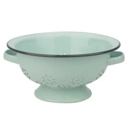 Falcon - Enamel Colander Pastel Blue