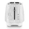 DeLonghi - Ballerina 2 Slice Toaster Opaline White
