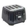 DeLonghi - Ballerina 4 Slice Toaster Furnace Black