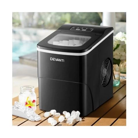 Kuzina Appliances - Portable Ice Cube Maker 2L Black 3 Kuzina Appliances - Portable Ice Cube Maker 2L Black