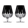 Waterford - Connoisseur Lismore Black Brandy Balloon Set 2pc -Home Kitchen Sale Shop 166989 Large