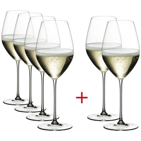 Riedel - Veritas Champagne Wine Glass Pay 4 Get 6 Pack 3 Riedel - Veritas Champagne Wine Glass Pay 4 Get 6 Pack