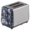 Laura Ashley - Elveden 2 Slice Toaster Blue & Silver -Home Kitchen Sale Shop 189313 Large