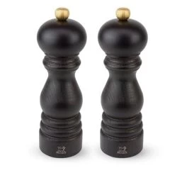 Peugeot - Paris Salt & Pepper Mill Set Chocolate 18cm 2pce