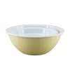 Falcon - Enamel Mixing Bowl Deluxe Yellow & White Set 3pce -Home Kitchen Sale Shop 191369 Large