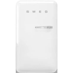 Smeg - 50's Style Retro Bar Refrigerator L/H White 135L