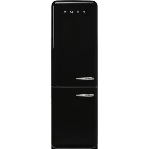 Smeg - 50's Retro Refrigerator Black L/H 331L 3 Smeg - 50's Retro Refrigerator Black L/H 331L