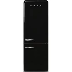 Smeg - 50's Retro Refrigerator R/H Frost Free Black 481L