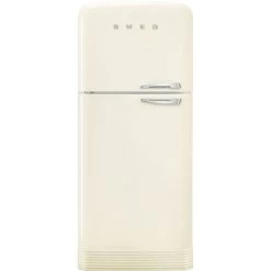 Smeg - 50's Retro Refrigerator L/H Top Mount Cream 524L