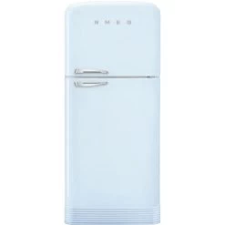 Smeg - 50's Retro Refrigerator R/H Top Mount Pastel Blue