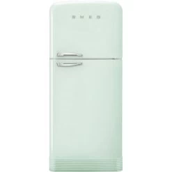 Smeg - 50's Retro Refrigerator R/H Top Mount Pastel Green