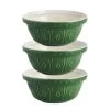 Mason Cash - Earthenware Mixing Bowl Green 29cm Set 3pce -Home Kitchen Sale Shop 193498 Large