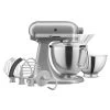 KitchenAid - KSM195 Stand Mixer Contour Silver -Home Kitchen Sale Shop 194861 Large