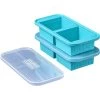 Souper Cubes - 500ml Freezing Tray Aqua Set 2pce -Home Kitchen Sale Shop 197726 Large