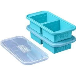 Souper Cubes - 500ml Freezing Tray Aqua Set 2pce