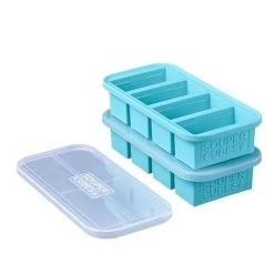 Souper Cubes - 250ml Freezing Tray Aqua Set 2pce