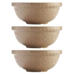 Mason Cash - In The Forest Mixing Bowl Owl 26cm Set 3pce