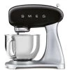 Smeg - 50's Retro Stand Mixer SMF02BLAU Black & Silver -Home Kitchen Sale Shop 409473 Large