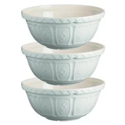 Mason Cash - Mixing Bowl Powder Blue 29cm Set 3pce