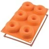 Silikomart - Donuts Silicone Mould 6 Cup Orange 2 Silikomart - Donuts Silicone Mould 6 Cup Orange -Home Kitchen Sale Shop 436485 Large