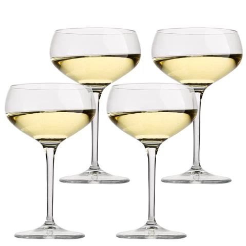 Bormioli Rocco - Spazio Champagne Saucers Set 300ml 4pce 3 Bormioli Rocco - Spazio Champagne Saucers Set 300ml 4pce
