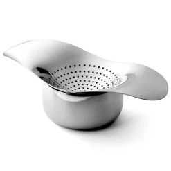 Robert Welch - Drift Tea Strainer & Bowl