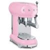 Smeg - 50's Retro Espresso Coffee Machine ECF01 Pink -Home Kitchen Sale Shop 441357 Large