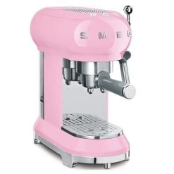 Smeg - 50's Retro Espresso Coffee Machine ECF01 Pink