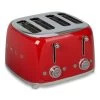 Smeg - 50's Retro 4 Slot Toaster TSF03 Red -Home Kitchen Sale Shop 441363 Large