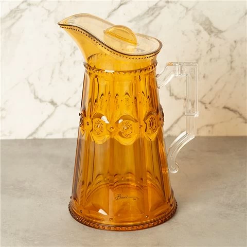 Baci Milano - Ochre Baroque & Rock Pitcher 2L 3 Baci Milano - Ochre Baroque & Rock Pitcher 2L