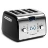 KitchenAid - KMT423 Artisan Four Slice Toaster Onyx Black
