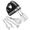 KitchenAid - KHM926 Hand Mixer 9 Speed Onyx Black -Home Kitchen Sale Shop 470512 Large