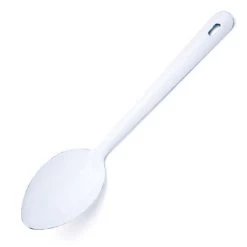 Falcon - Enamel Serving Spoon White