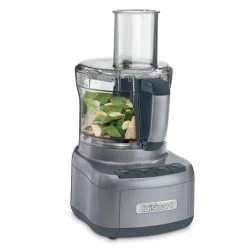 Cuisinart - Elemental 8-Cup Food Processor Gun Metal Grey