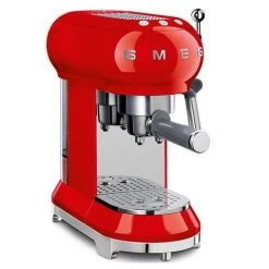 Smeg - 50's Retro Espresso Coffee Machine ECF01 Red