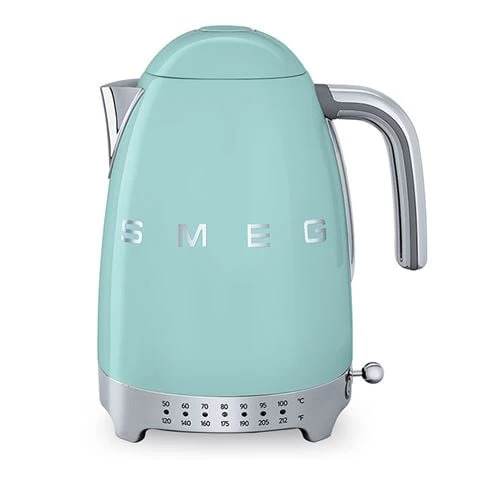 Smeg - 50's Variable Temperature Kettle KLF04 Pastel Green 3 Smeg - 50's Variable Temperature Kettle KLF04 Pastel Green