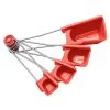 Dreamfarm - Levoons Measuring Spoon Red Set 4pce -Home Kitchen Sale Shop 542484 Large