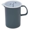 Falcon - Enamel Measuring Jug Grey 1L -Home Kitchen Sale Shop 577309 Large