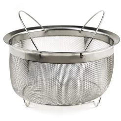 RSVP - Endurance Mesh Basket With Folding Handles