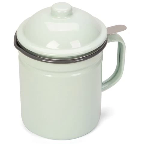 Falcon - Enamel Dripping Container Pastel Blue 3 Falcon - Enamel Dripping Container Pastel Blue