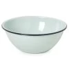 Falcon - Enamel Mixing Bowl Dug Egg Blue/ Dark Blue Rim 24cm -Home Kitchen Sale Shop 589137 Large
