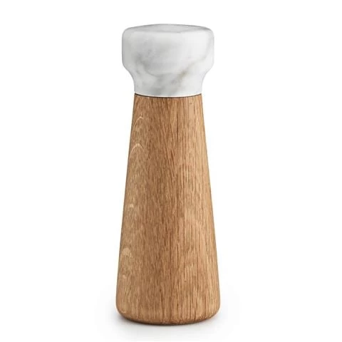 Normann Copenhagen - Craft Salt Mill Small Oak/White 3 Normann Copenhagen - Craft Salt Mill Small Oak/White