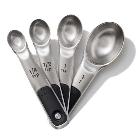 OXO - Stainless Steel Measuring Spoon Set 4pce 3 OXO - Stainless Steel Measuring Spoon Set 4pce