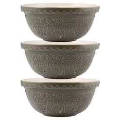 Mason Cash - In The Forest Mixing Bowl Fox Grey Set 3pce