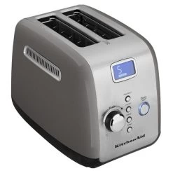 KitchenAid - KMT223 Artisan Two Slice Toaster Contour Silver