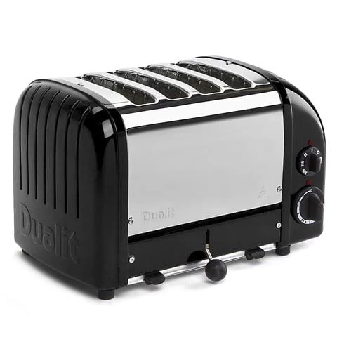 Dualit - NewGen 4 Slice Toaster DU04 Black Gloss 3 Dualit - NewGen 4 Slice Toaster DU04 Black Gloss