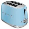 Smeg - 50's Retro 2 Slice Toaster TSF01 Pastel Blue -Home Kitchen Sale Shop 689025 Large