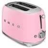 Smeg - 50's Retro 2 Slice Toaster TSF01 Pastel Pink 2 Smeg - 50's Retro 2 Slice Toaster TSF01 Pastel Pink -Home Kitchen Sale Shop 689026 Large