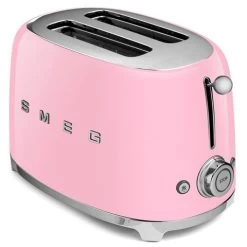 Smeg - 50's Retro 2 Slice Toaster TSF01 Pastel Pink