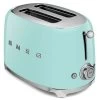 Smeg - 50's Retro 2 Slice Toaster TSF01 Pastel Green -Home Kitchen Sale Shop 689027 Large